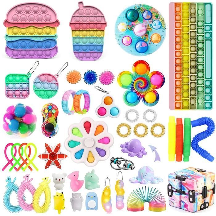 Fidget Toys Pack: Assortimento Di Giocattoli Antistress Per Bambini E Adulti