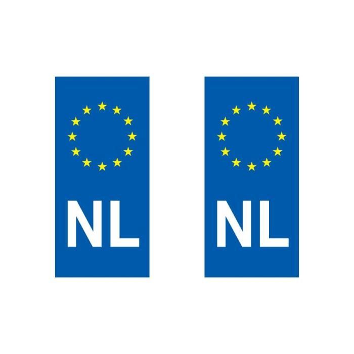 Sticker Pour Plaque Auto Pays Bas Cdiscount Auto
