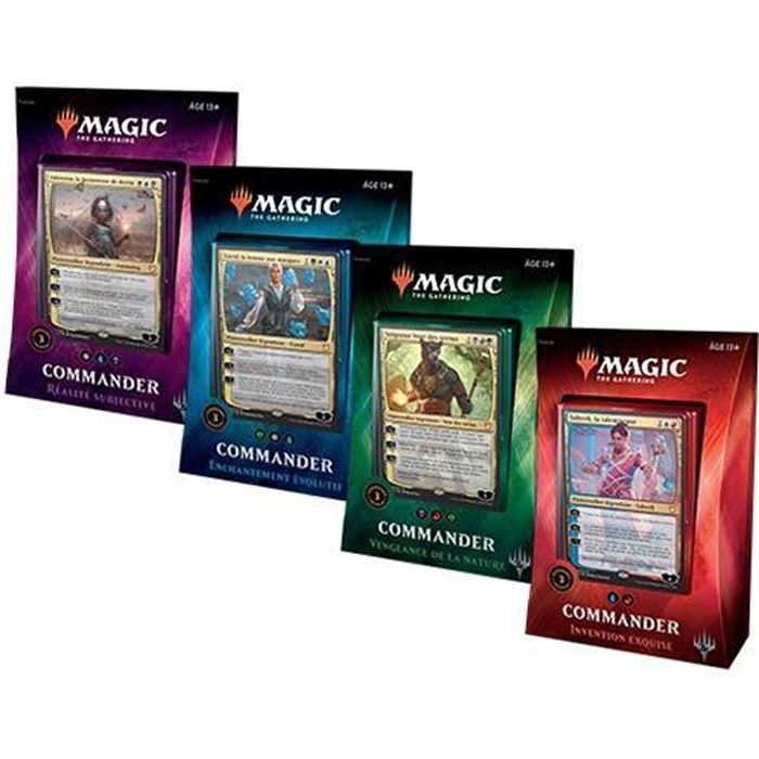 Jeu de cartes Magic The Gathering Commander Deck - Carte à