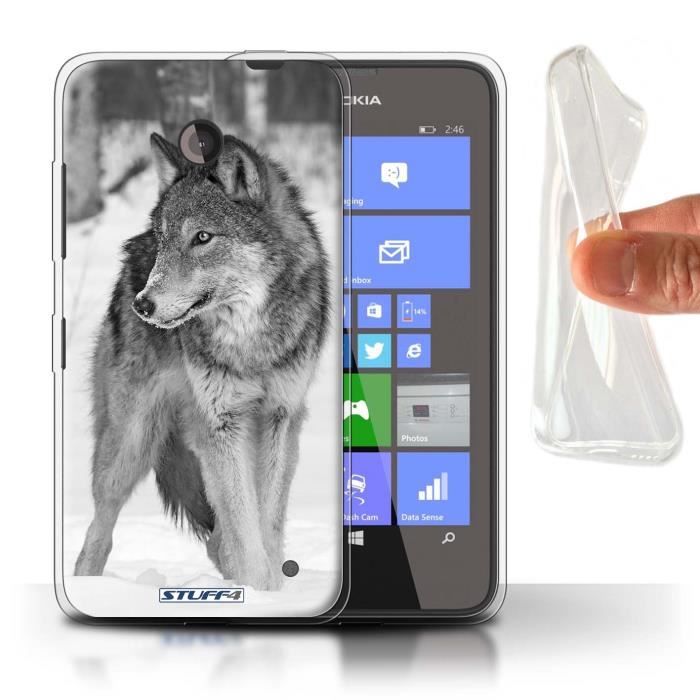 Stuff4 Coque de Coque pour Nokia Lumia 635 Loup Design/Animaux Sauvages Collection 