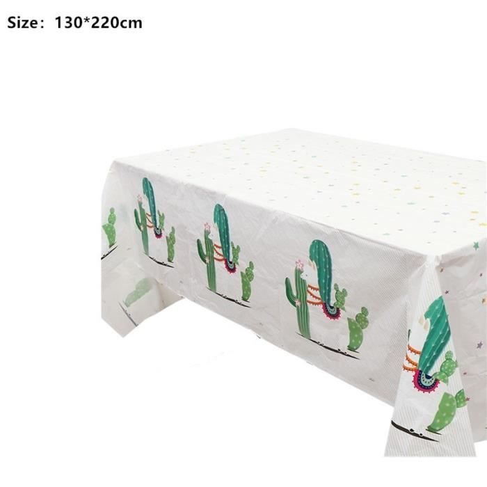 Tablecloth 1pcs Lama Theme Fete Decoration Joyeux Anniversaire Bannieres Alpaga Feuille Ballons Enfants Anniversaire Bebe Douche La Cdiscount Maison