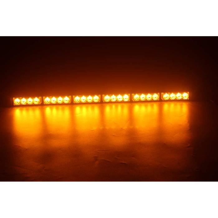 Teguangmei 4X20LED Super Lumineux Stroboscopique D'avertissement d