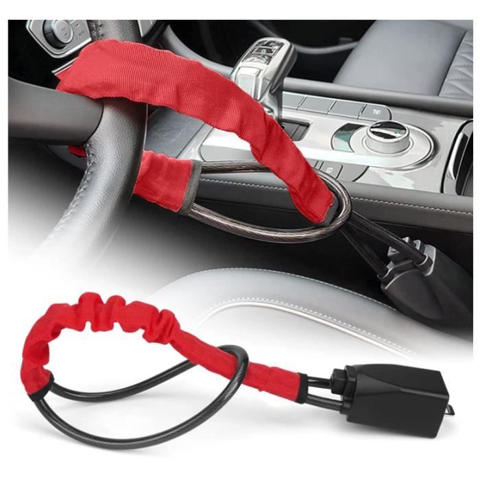 Antivol Voiture Serrure Volant Bloque, Anti Auto Sécurité, Universel ...