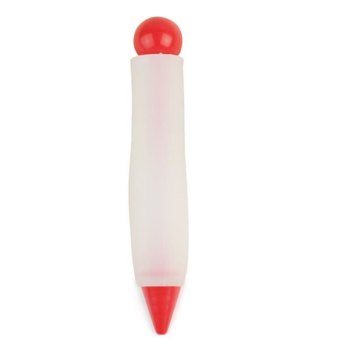 Stylo Gâteau Fondant Silicone 4 Couleurs - Seringues Pâtisserie Pour Décoration Gâteaux Et Desserts