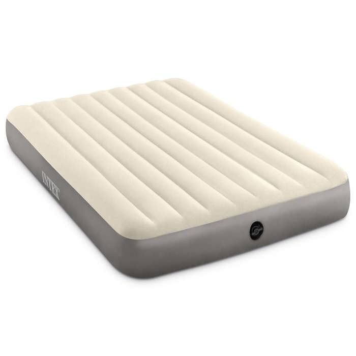 Matelas gonflable - Intex - Reine faisceau unique - 203x152x25 cm - 2 places - Dura haut
