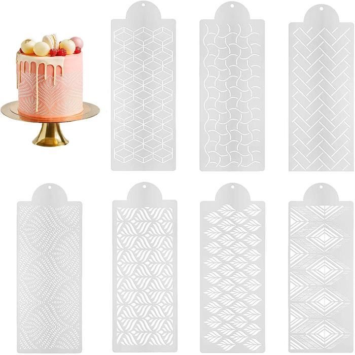 Pochoir De Gâteau De Mariage En Plastique, 1 Pièce... – Grandado