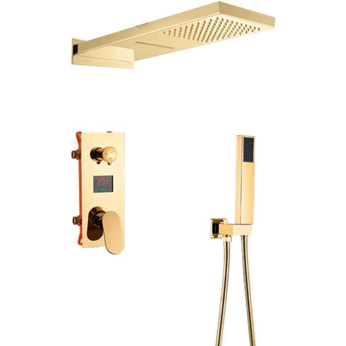 HAUSELIEBE Moderne Colonne de Douche Encastrable avec 2 Fonctions