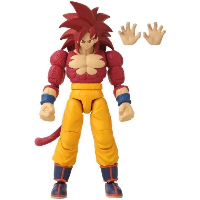 40737 Figurine articulée Super Saiyan 4 Goku 17 cm Dragon Stars - vue 3