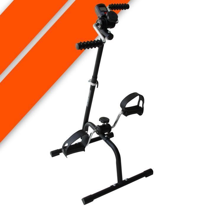 Bonplus BP Pédalier Bras Et Jambes – Intensité Réglable, Pédales Antidérapantes – Pour Seniors, Mobilité Réduite – Compteur Inclus