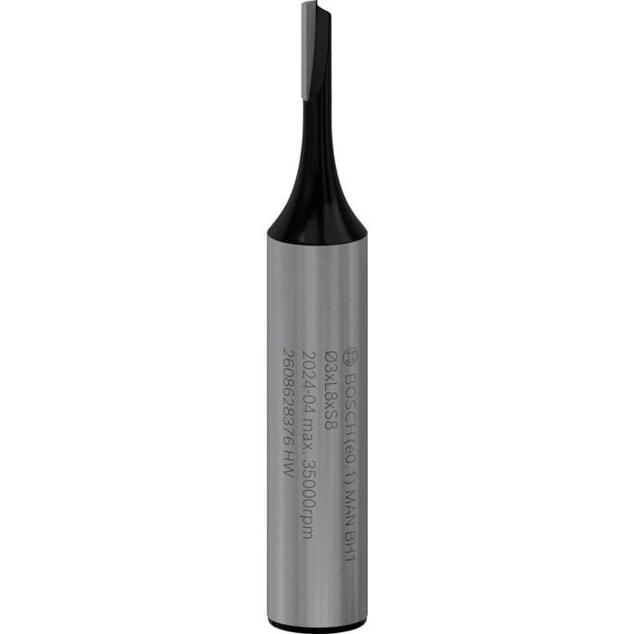 Fraise À Rainurer Bosch 2608628376 – Ø 8 mm, Longueur 51 mm - vue 2