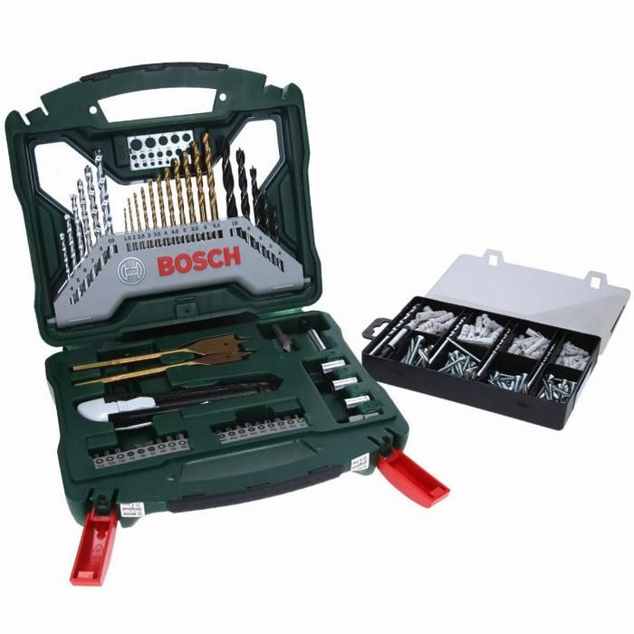 Coffret perçage et vissage Bosch 50 pièces + kit fixation 173 pièces - vue 3