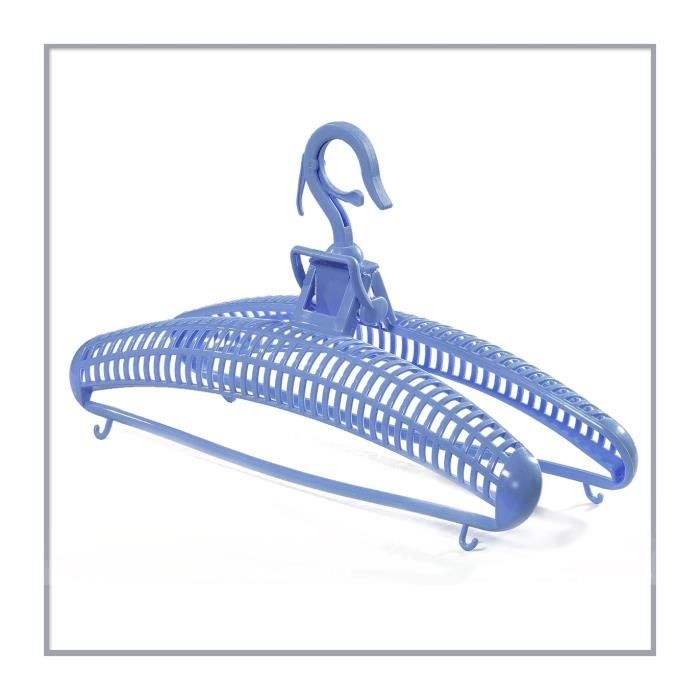 Cintre sèche pull Bleu