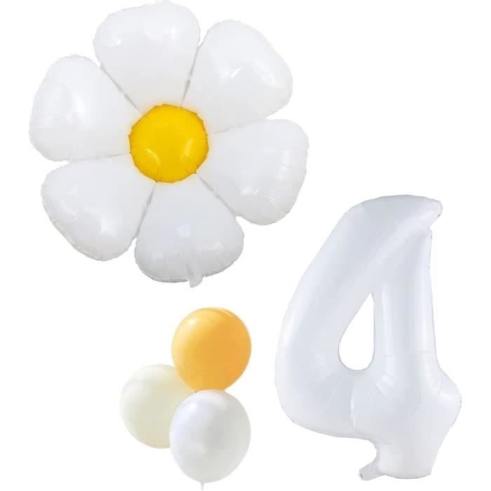 Arche Ballon Anniversaire TNSLAND Lot De 100 Clips Pour Arche De Ballons, En Forme De Fleur, En Plastique, Pour Anniversaire, Fête De Famille, Mariage Arche De Ballons Personnalisé