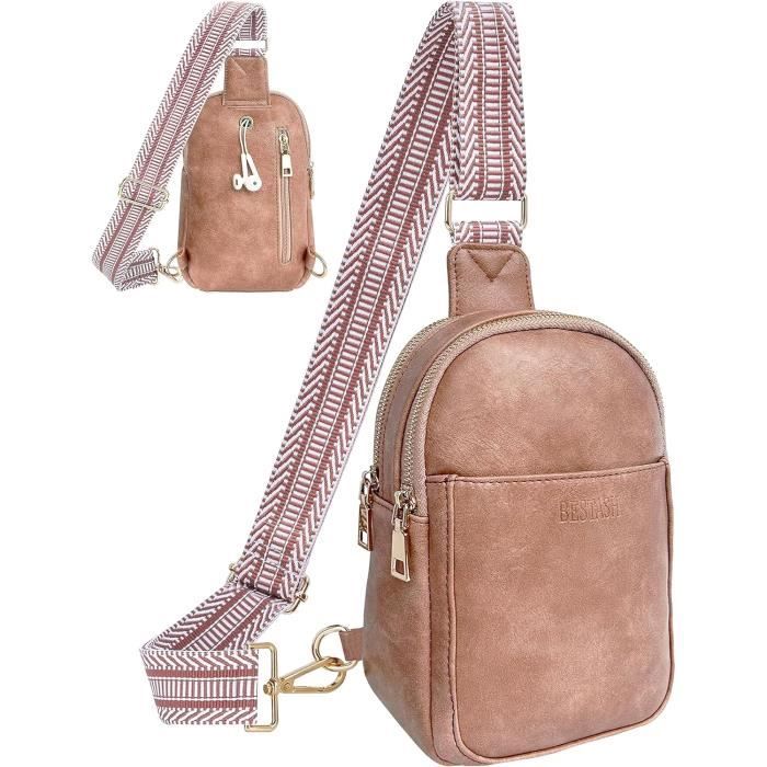 Sac Seau Pliable En Simili Cuir Multicolore - Bandoulière Ajustable - Femme - Tendance 2025