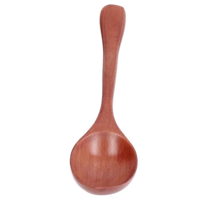 Cuillère à Riz En Bois Naturel - écologique, Antiadhésive, Avec Trou De Suspension, Idée Cadeau