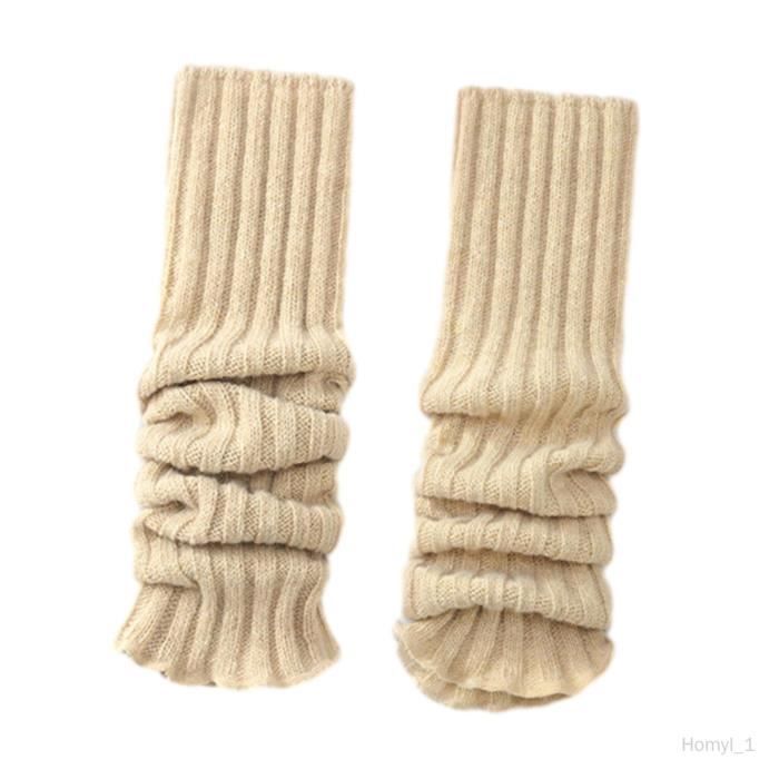Luckystaryuan Lot de 3 paires de jambières pour fille, Blanc, jaune et rouge vin Luckystaryuan Lot de 3 paires de jambières pour fille, Blanc, jaune et rouge vin