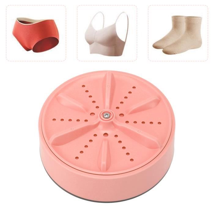 Machine à Laver Portable Violet – Chargement Frontal, 10kg, Solution Lavage/Séchage