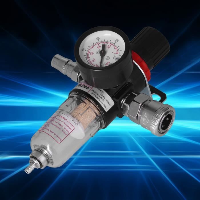 Combo Filtre/régulateur/séparateur D'huile 3/8" - Pression Max 150 Psi - All Tool Depot FRL803N