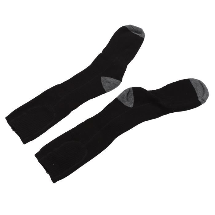Chaussettes Chauffantes électriques - 2 Batteries 4000mAh, 3 Températures, Tailles 36-44, Pour Ski/chasse - 6