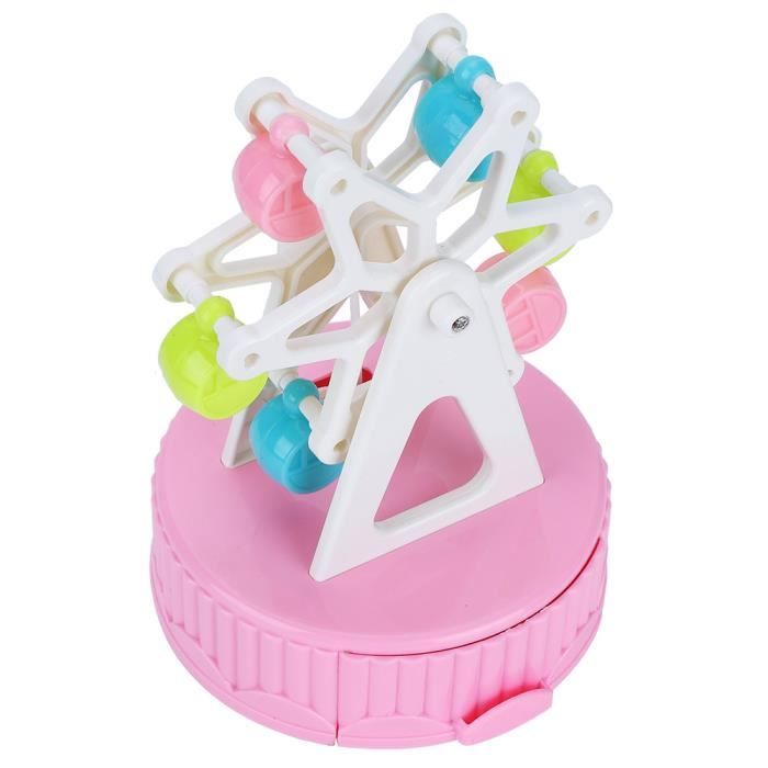 Boîte à Musique Mécanique Carrousel Grande Roue – Mélodie "Le Voyage De Chihiro" – Cadeau D'anniversaire Et Noël