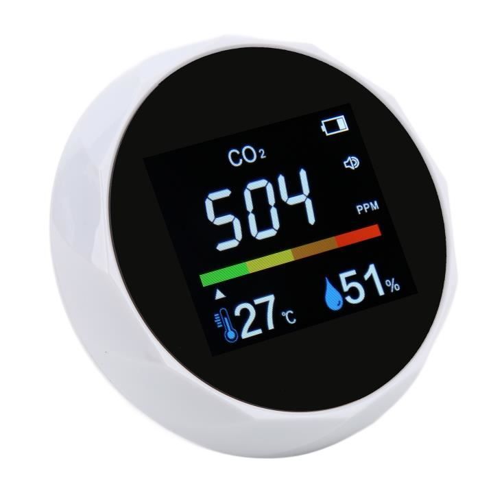Détecteur Qualité Air 9 En 1 - CO2, Température, Humidité, AQI, Formaldéhyde, PM2.5 - 11