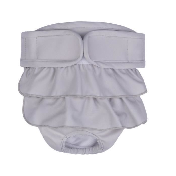 Meilleurs prix pour Couche imperméable pour chien femelle - INF - Gris S - Hygiène et protection