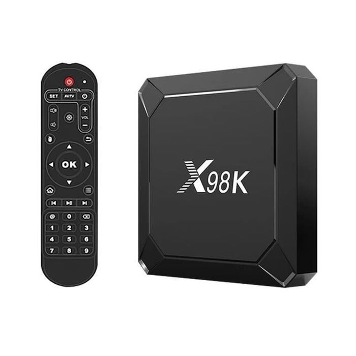 Android TV Box, X98K Max 2 Go RAM 16 Go ROM boitier iptv WiFi 2.4G/5G ...