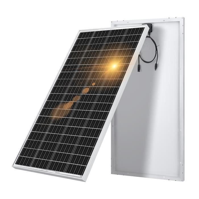 LILIIN Panneau solaire 150W modules 18V solaires monocristallins avec cellules solaires photovoltaïques (150W)