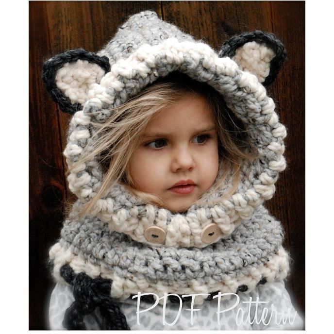 Cache Oreille Renard Chapeau Chaud Tricot Tour De Cou Pour Bebe Enfant Hiver Gris Avec Echarpe Mode Cartoon Unisexe Gris Cdiscount Pret A Porter
