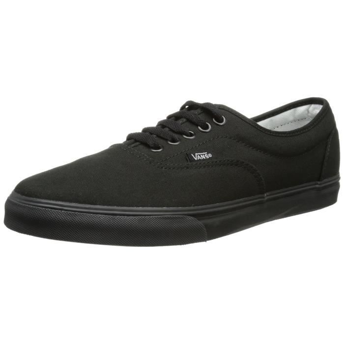 vans noir simple