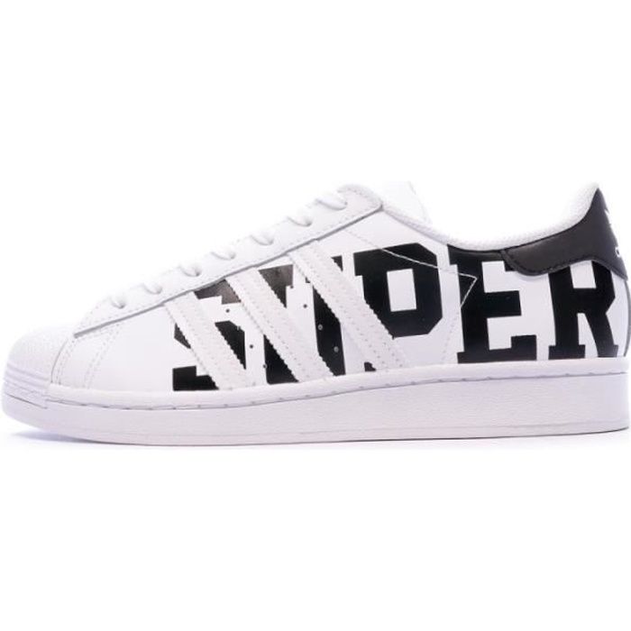 Basket Superstar Blanche Noire Homme Adidas Basket Superstar Blanche Noire Homme Adidas