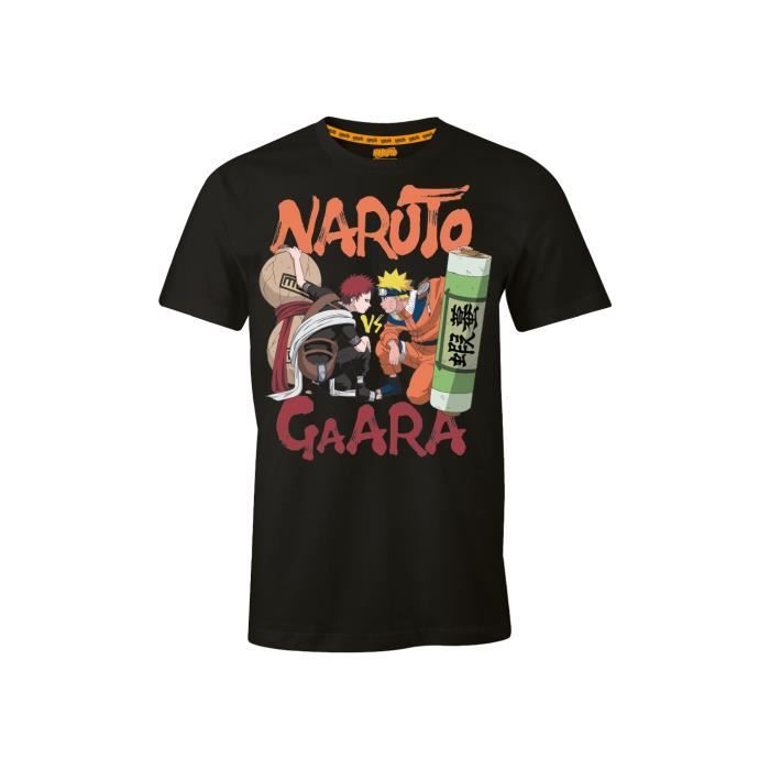 T-shirt Naruto - Naruto VS Gaara