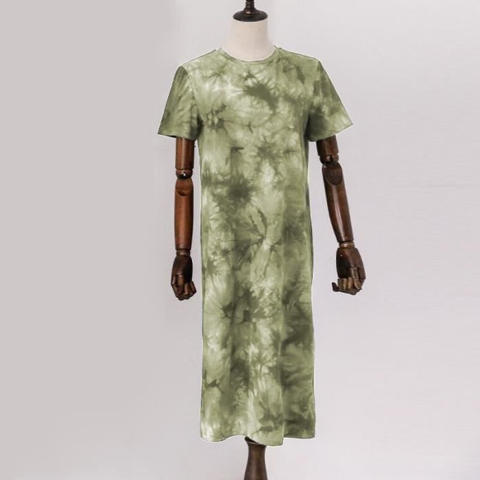 Robe Décontractée Fille 'She's The 1' - Taille 8, Longueur Genou, Motif Floral Multicolore Sans Manches
