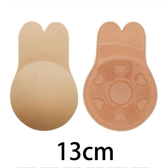 Soutien-gorge Adhésif Push-up - Soutien-gorge De Levage En Silicone Réutilisable - Pour Petite Poitrine - Pour Robe De Soirée, Robe De Mariée, Gilet Et Plus Encore, Beige, 90B