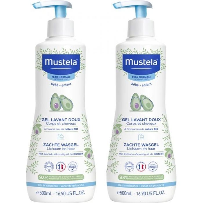 Gel Douche Bebe Mustela Cdiscount