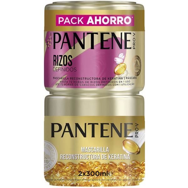 Pantene Rizos Definidos Mascarilla Lote 2 X 300 Ml Mujer Cdiscount Au