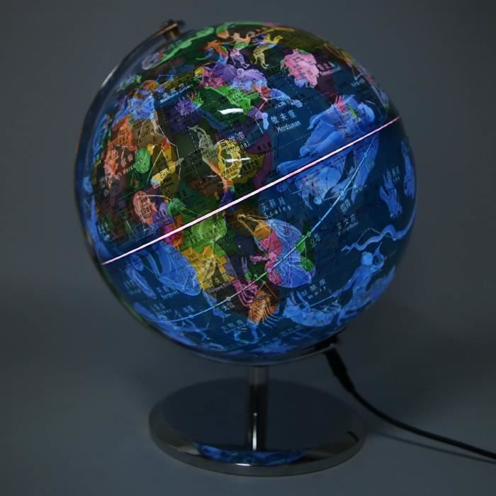 Globe En Liège à Colorier 20 Cm - Décoration Voyage Interactive - Cadeau Géographie