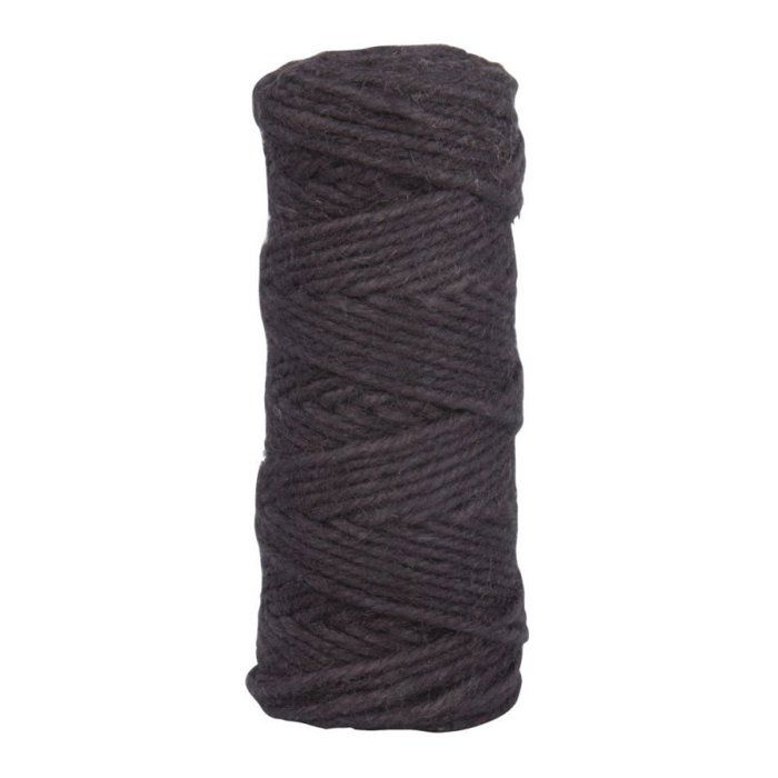 Achetez Pelote de fil de coton, L: 80-85 m, noir, 50gr/ 1 boule chez