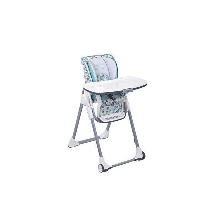 Graco 3z999rbxeu Swift Fold Chaise Haute Reglable En Hauteur 9 Niveaux Jusqu A 15 Kg Rubix Cdiscount Puericulture Eveil Bebe