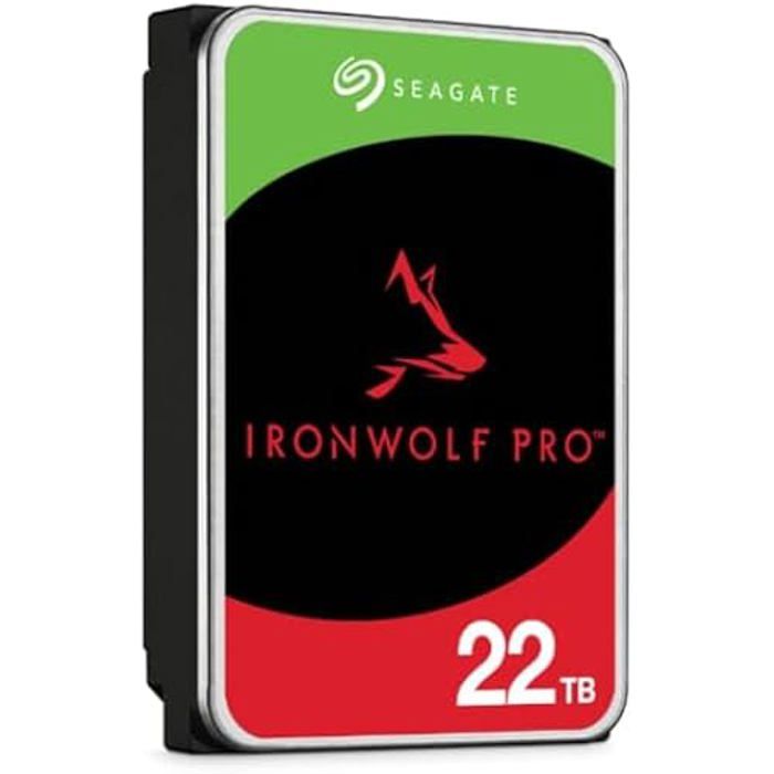 Seagate IronWolf Pro ST22000NT001 Disque Dur 3.5 22 to Série ATA III - vue 1