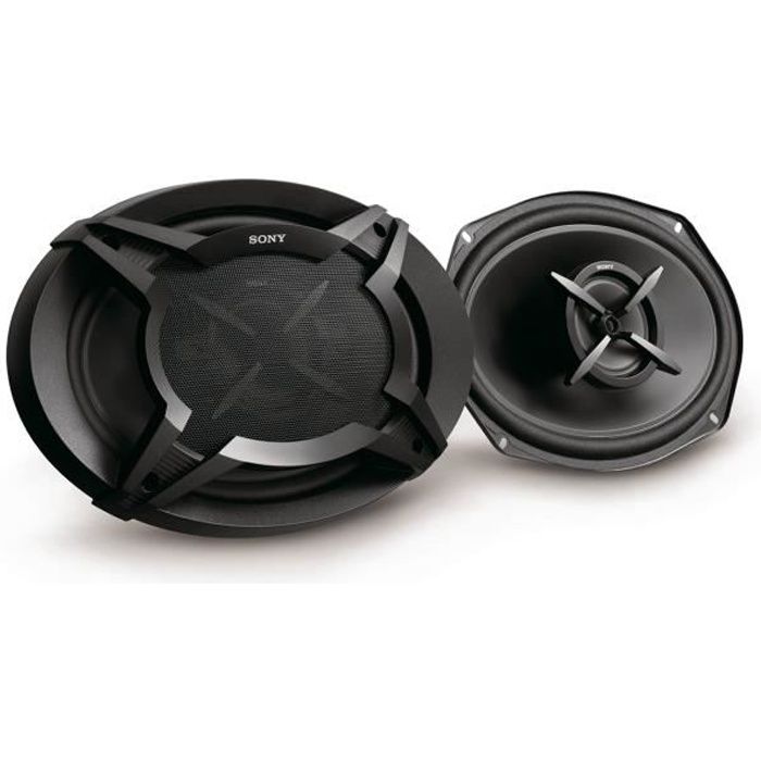 Roadstar ps-1635 haut-parleurs de voiture 16cm coaxial, audio à 3