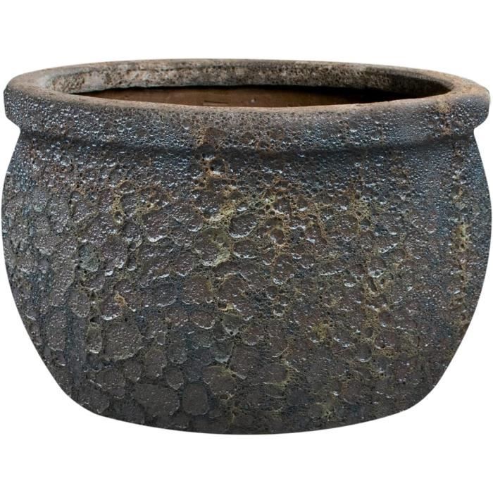 Pot de Fleurs en Terre Cuite Italienne résistant à la Rouille Siena Conca Limoni XXL (2, 70cm
