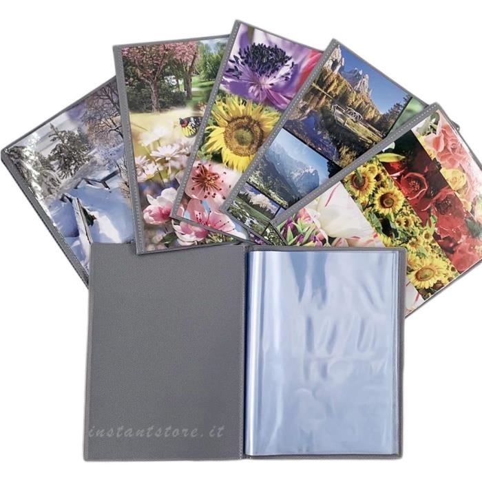 Lot De 12 Albums Photos 13 X 18 Cm, Classeur Photo À Pochettes, 36