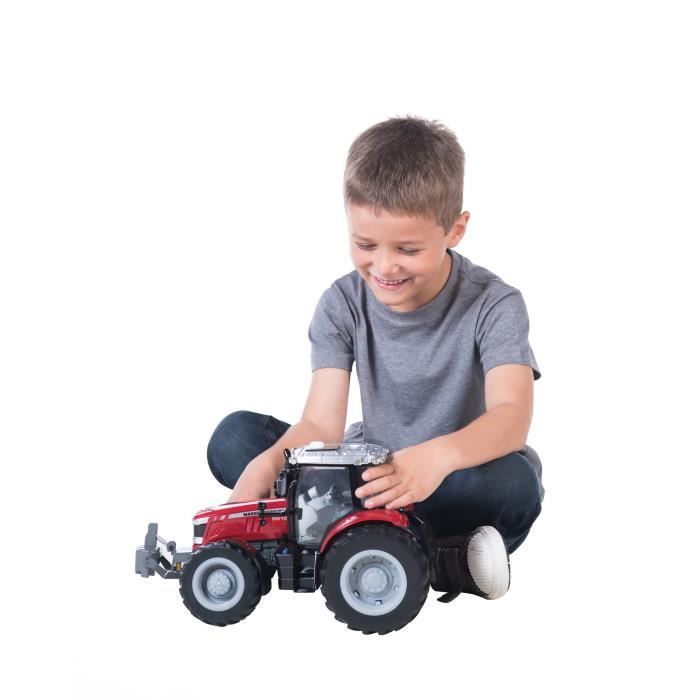 Britains Big Farm Tracteur Radiocommandé Case IH Maxxum 150 1:16 – Lumières & Sons Réalistes Dès 3 Ans