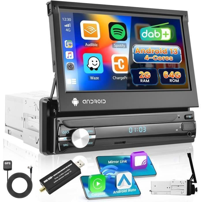 2G 64G Android 12 Radio De Coche Estéreo Para GMC Yukon Chevrolet Chevy Silverado Tahoe Suburban 2007 2012 Con Apple Carplay Inalambrico Y Android