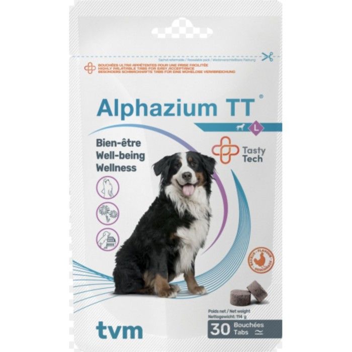 Meilleurs prix pour ALPHAZIUM TT L - 30 bouchées - TVM 30 bouchées