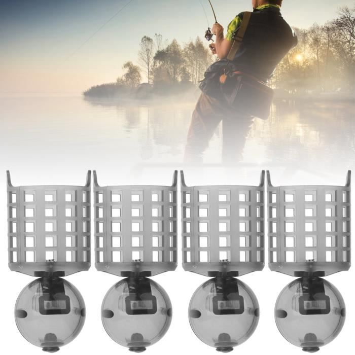 Meilleurs prix pour Feeder de pêche - VVIKIZY - Cage d'appât Portable en plastique PE - Leurre - Couleur(s) comme sur l'image