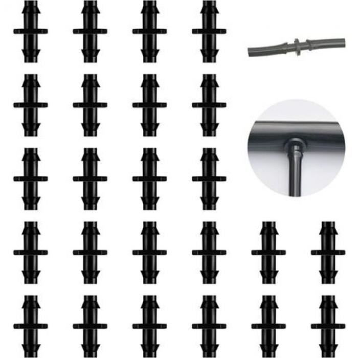 Lot De 20 Connecteurs T Barbelés 16mm à 4/7mm - Raccords Irrigation Jardin Universels