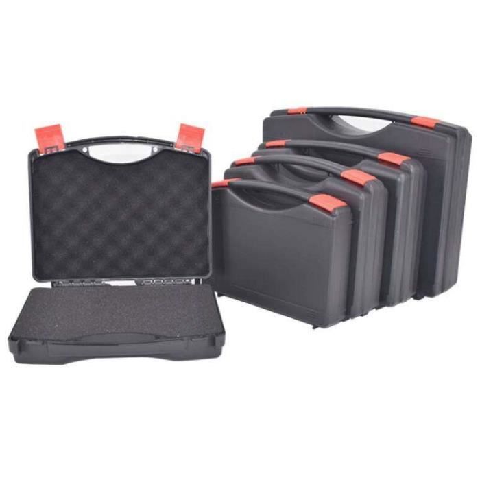 F Fityle Mallette à Outils Valise Protection Anti-Choc 30x24x8.5cm - Étui Étanché Portable Universel
