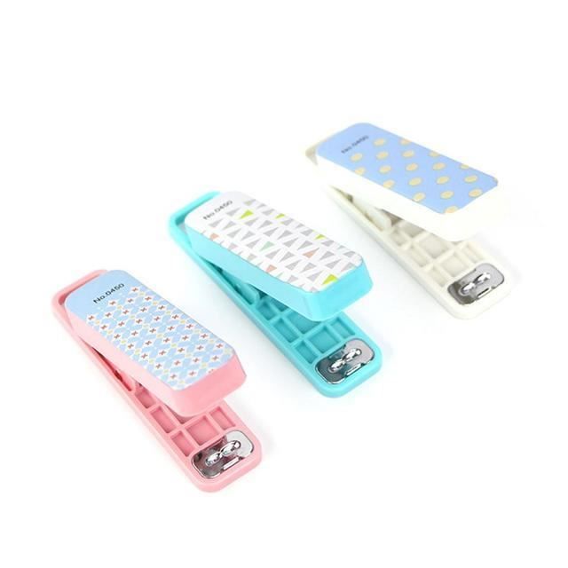 XXSLY Agrafeuse à La Mode Mini Agrafeuse Portable Mignonne Patte De